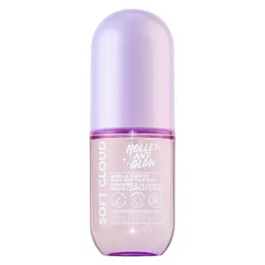 (A)Holler And Glow Mood Boosting Soft Cloud Body & Hair Mist – Vanilla Scented, Long-Lasting Body Spray for Teen Girls & Tweens, 3.38 Fl Oz