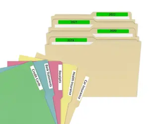 UOFFICE Self-Adhesive Labels for Mailing Filing & Organizing - Effortless Organization for Documents and Mail - Self-Adhesive Design for Easy Application