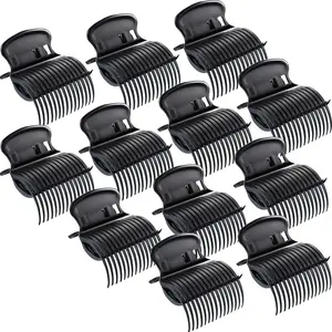 Hot Roller Clips Hair Curler Claw Clips Replacement for Women Girls Hair Section Styling