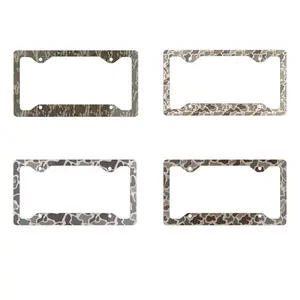 Camo License Plate Frame | Camouflage Car Tag Frame | Truck License Plate Cover | Hunting Camo Auto Accessories | Gift for Truck Lovers