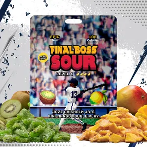 Final Boss Sour - Jazz Chisholm Jr's Kiwi-Mango Double Play (1 or 4 Pack)