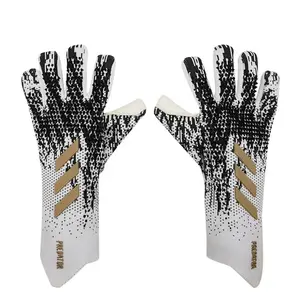 🔥 Soccer Goalkeeper Gloves |   Thickened Latex, Non-Slip & Durable |   No Finger Save Design