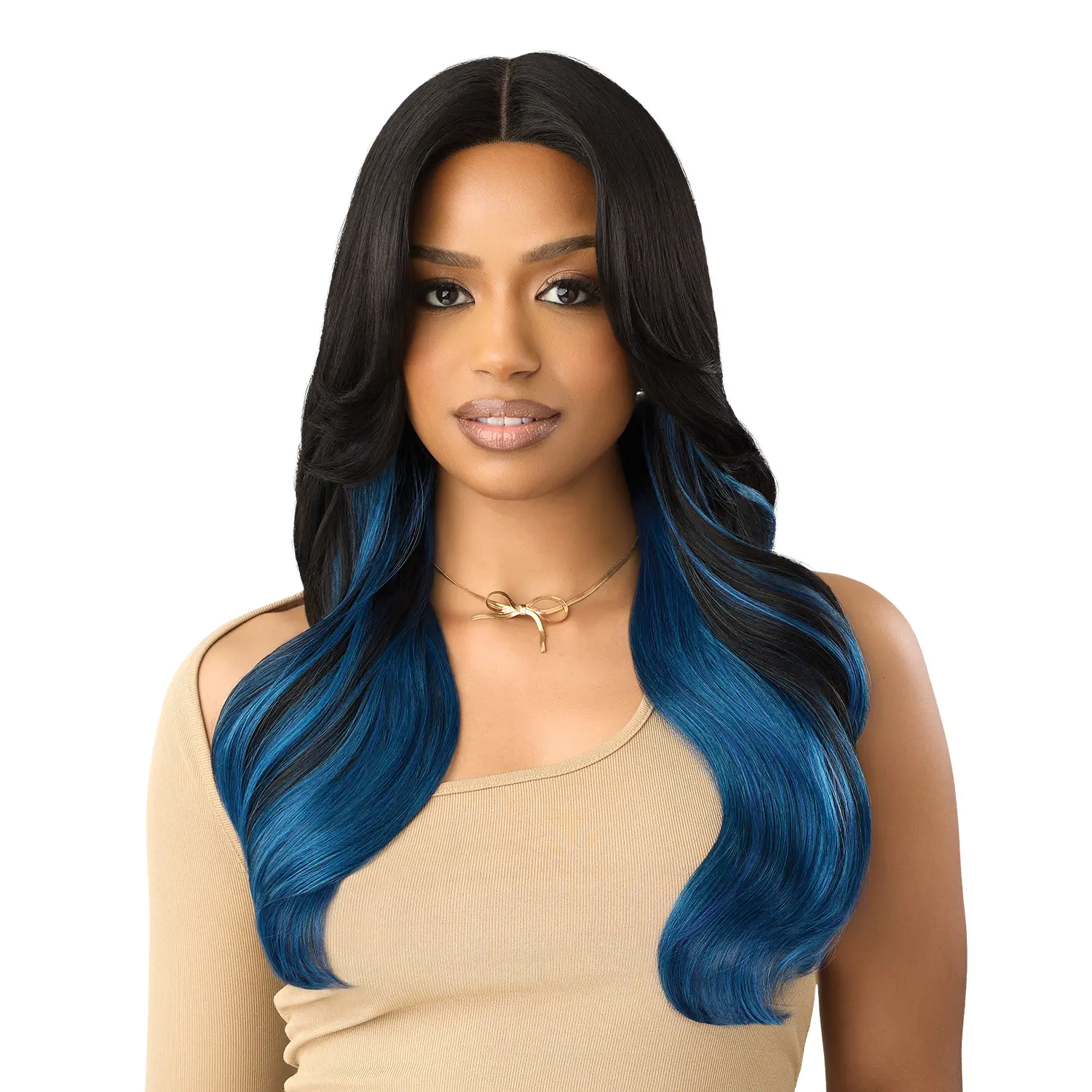 Outre Glueless HD Lace Front Wig - Avondale, Full Head Synthetic Lace Front Wig for Seamless Coverage, Glueless Synthetic Wig, Full Head Synthetic Lace Front Wigs