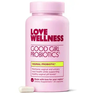 Love Wellness Good Girl Probiotics | Women’s Vaginal Health & pH Balance Supplement | 9-Strain Probiotic for Urinary Tract, Yeast, Odor & Immune Support | Gluten-Free (30-Day Supply)