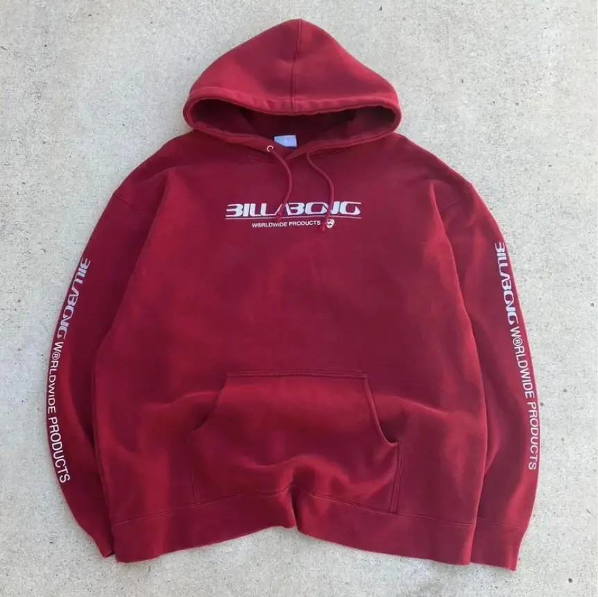 Vintage 90s Billabong Tri-Hit Surf Hoodie, Retro Graphic Hoodie, Unisex Pullover, Surfwear Gift, Unisex Casual Streetwear Hoodie for Men & Women, Full Color Top Womenswear