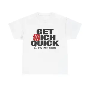 Get RRich Quick Tees T-Shirts Kankan Really Rich RR Merch - All Colors and Sizes, Unisex Gildan Tee