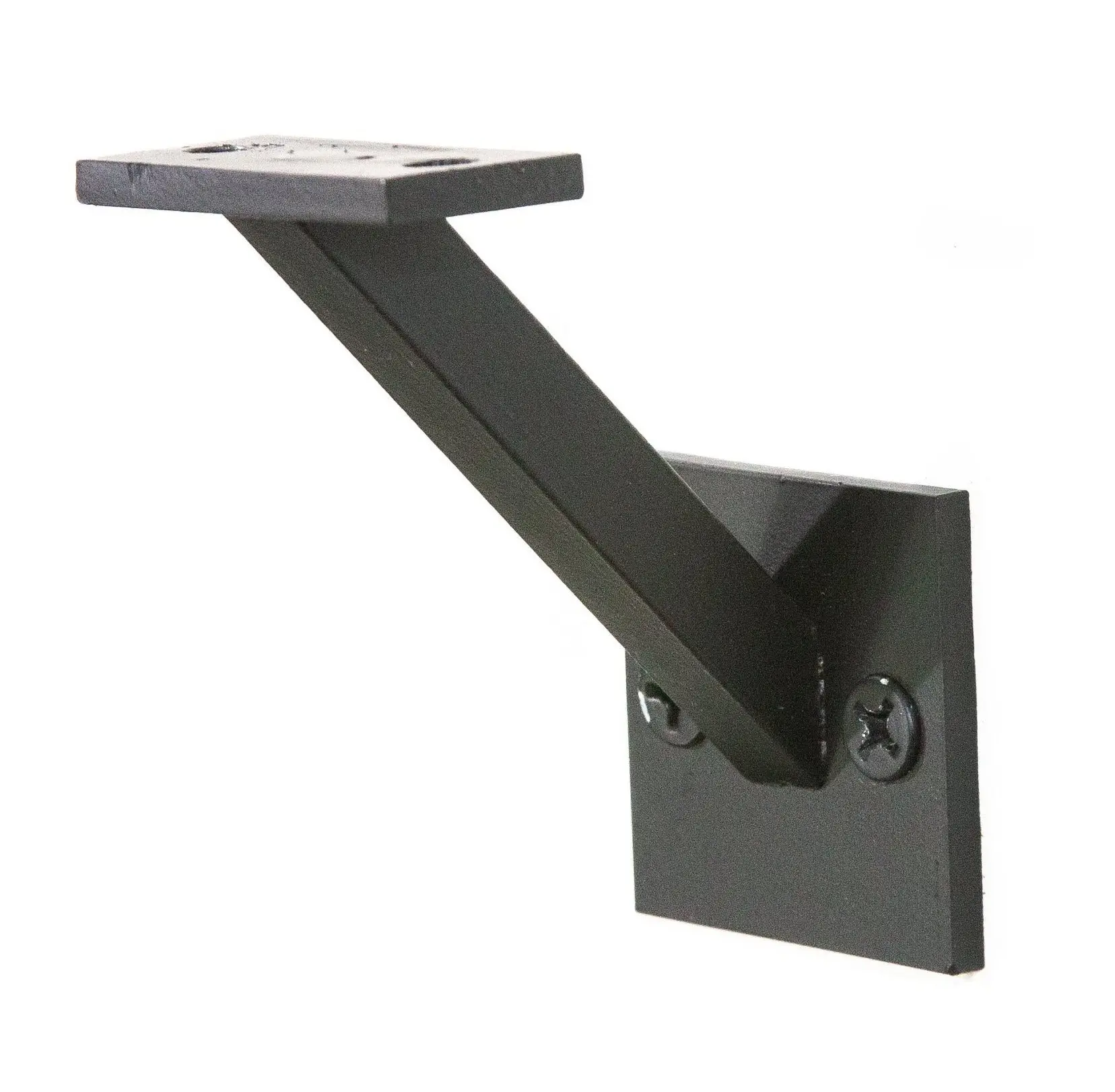 Modern Angled Wall Mount Steel Handrail Bracket