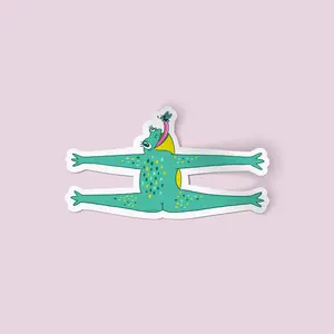Water Bottle Buddy Clear Sticker