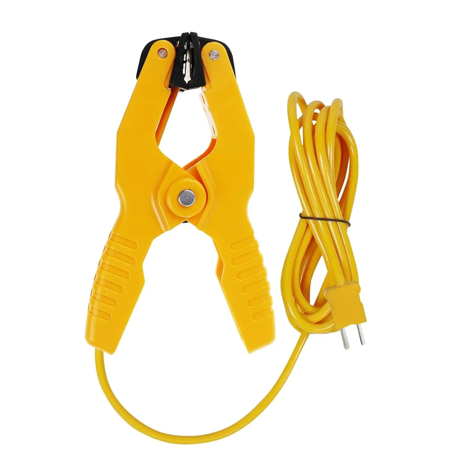 Temperature Clamp HVAC K-Type Thermocouple  Lead Probe Pipe Clamp Multimeter Sensor Jaw Clip Plumbing Clamp