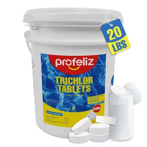 PROFELIZ Tablets 3 Inch Tablets 20lbs Weight Capacity Pool Support