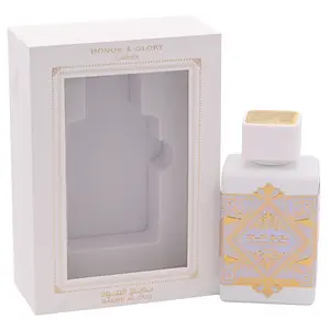 Lattafa Bade'e al Oud Honor & Glory Unisex EDP, 3.4 fl oz, Pineapple & Cinnamon Scent, New in Box