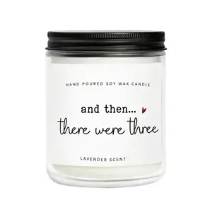 New Mom Gifts, Postpartum Gift for New Moms, Gift for New Moms, New Parents Gifts for Couple, First Time New Mom and New Dad - Lavender Scented Mothers Candle