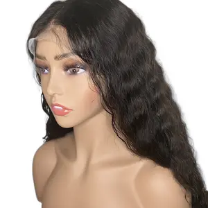 BelleLux 22inch Brazilian 13*4 HD glue-less deep waves wig