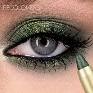 Pearlescent Glitter Eyeshadow Pen Eye Shadow Pencil Waterproof Matte Cream Nude Eye Makeup Pigment Silkworm Eyeliner Shadow Pen Glitter Eyeshadow Stick Enhance Eye Makeup