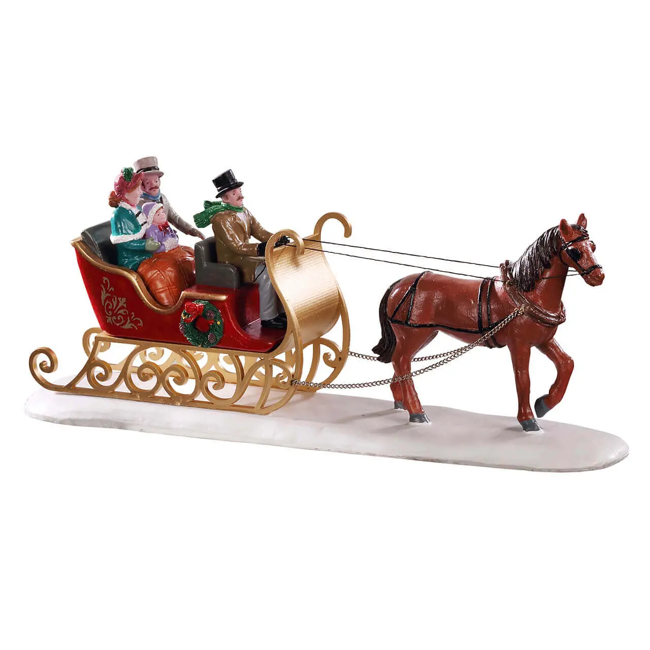 Lemax Victorian Sleigh Ride Table Accent #93433