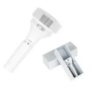 Professional Silver Plated Short Trombone Mouthpiece, 2 Counts Trombone Mouthpiece, Musical Instrument Accessories for Trombone Lovers