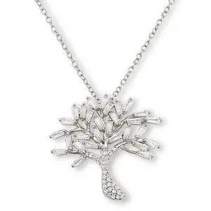 Radiance by Absolute™ 1.63ctw Tree of Life Pendant with 19" Chain