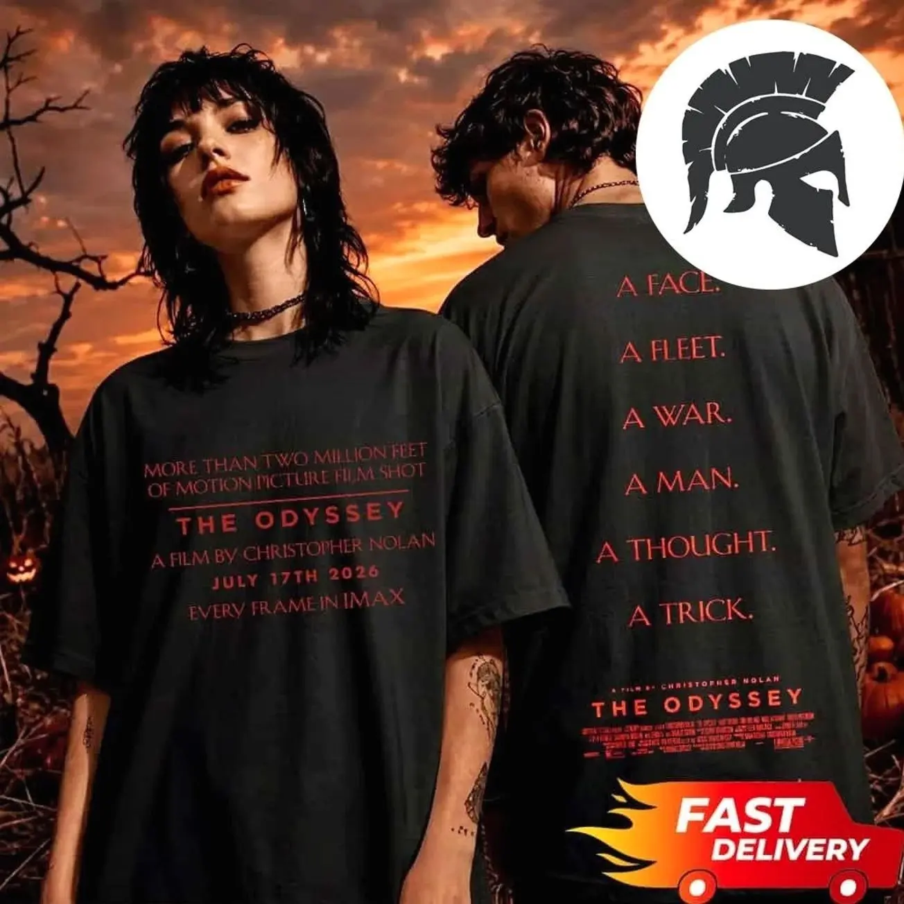 Travis Odyssey IMAX Bard Two Sided T-Shirt MWX