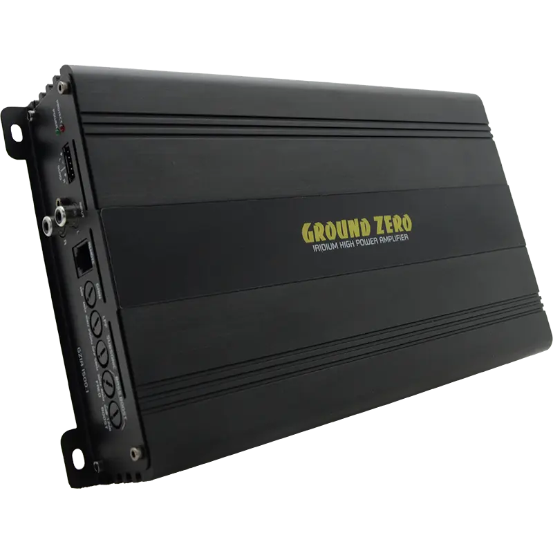 Ground Zero Audio Iridium GZIA 1500.1  1-Channel High Quality Class D Amplifier