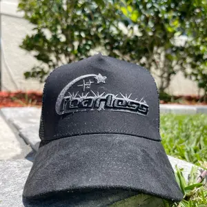 Blackout trucker hat