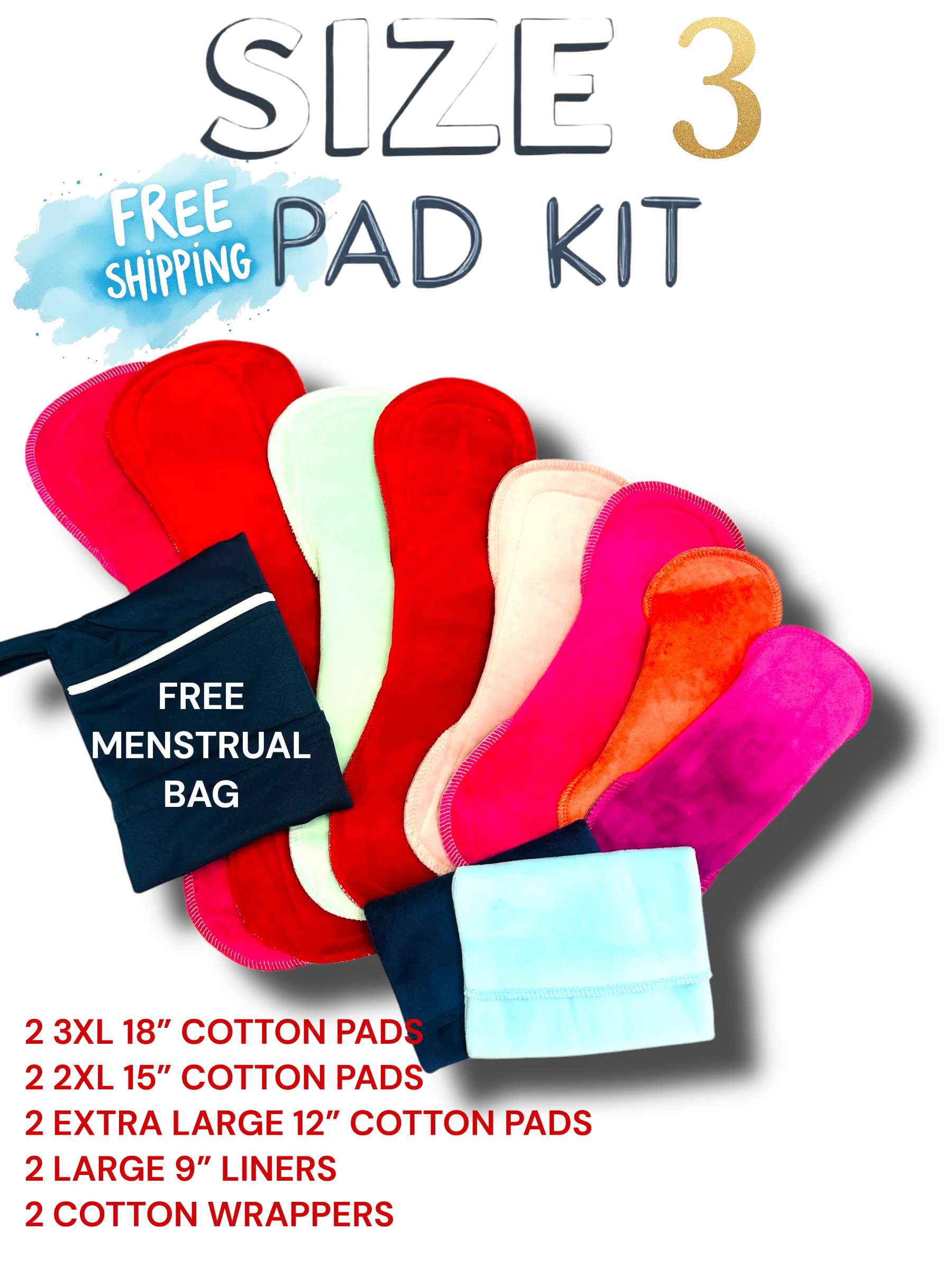 SIZE 3 PAD KIT