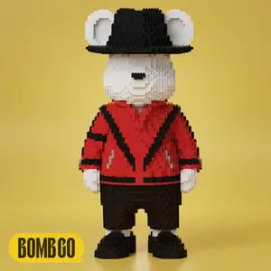 【BOMBGO】 Building Block, Toys,Birthday Gift,Christmas Gift,Educational Building Blocks,Trend Decoration,Cool Gifts,Brick,Family Bonding BlackFriday Christmas