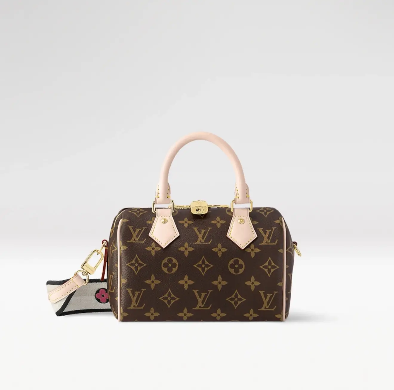 Pre-owned Louis Vuitton Speedy Bandoulière 20 Monogram Coated Canvas