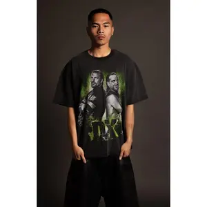 PacSun Men's WWE WrestleMania D-Generation X T-Shirt - Multicolor