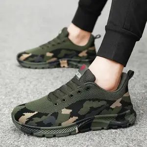 Camouflage Shoes Men and Women Shoes Spring Summer Autumn Winter Men and Women Sports Shoes Outdoor Climbing