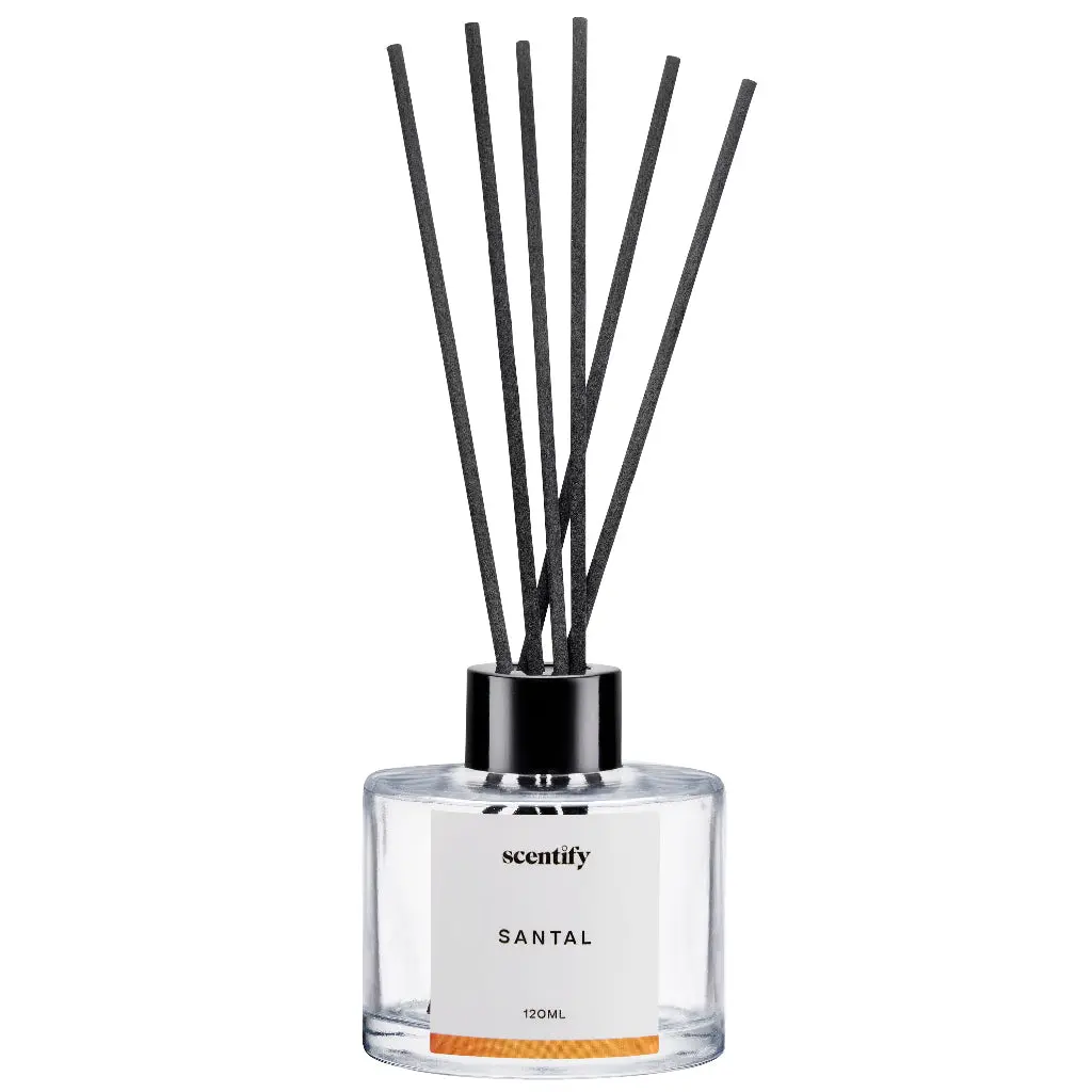 Scentify Fragrance Oil Reed Diffusers, Long Lasting  Scent Diffuser Sticks & Air Freshener for Home - 120ml