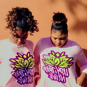 Lady TRAPNATIVE Lotus Elegant Summer T-Shirt Dress with Pockets Casual Breathable Comfortable Soft Elegance Womenswear Style