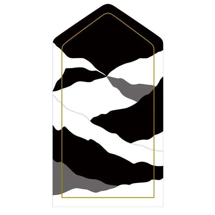 Padded Prayer Mat XL in Black N' White