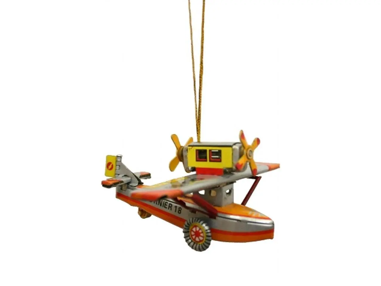 Collectible Tin Ornament - Sea Plane