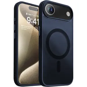 Entronix [Magnetic] Case Compatible with iPhone 17 Air - Translucent Frosted Matte