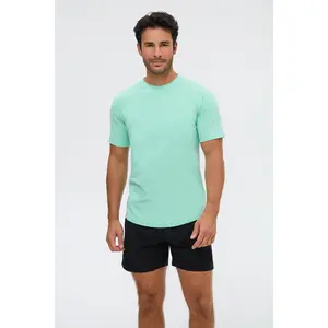 AVIILA Obsidian Tee - Short Sleeve Drop Hem
