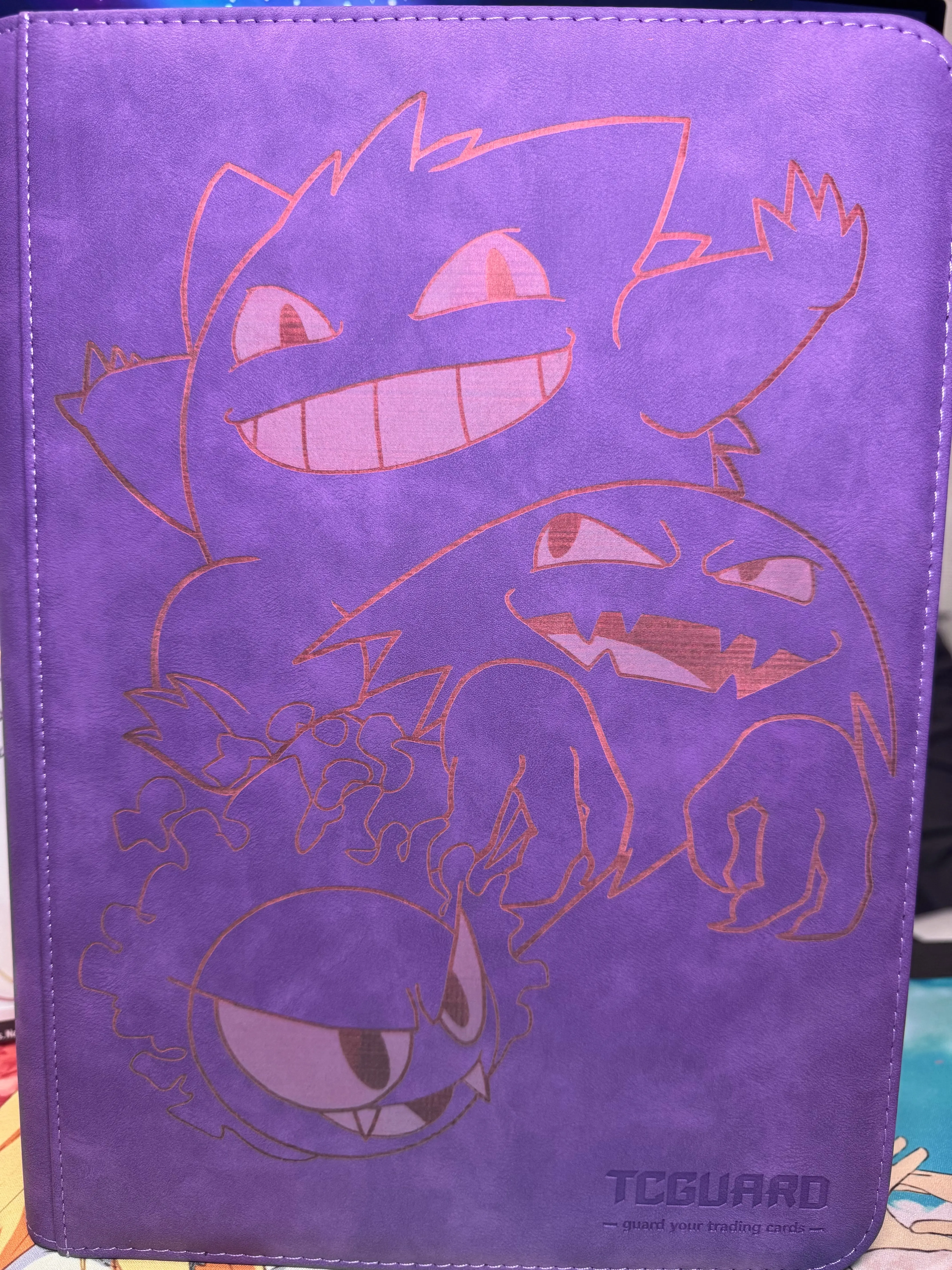 purple pokemon card binder 095/087 SR 1st Edition Mewtwo EX CP6 Evolutions