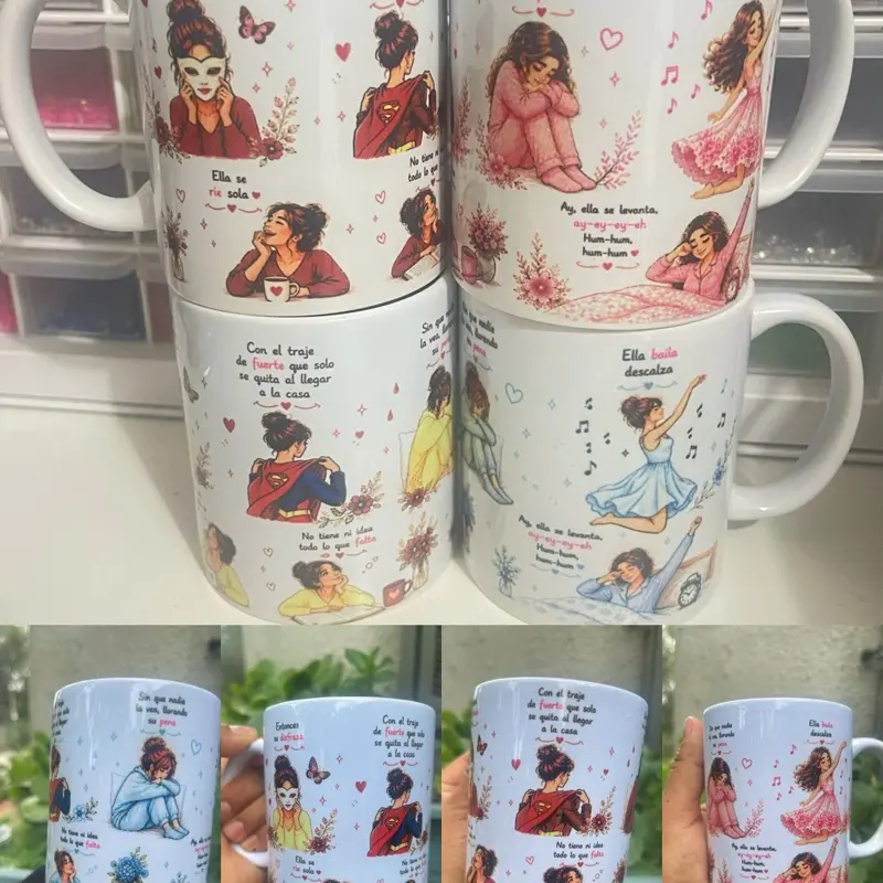ELLA SE DISFRAZA