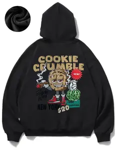 Vintage Cartoon Cookie Character Fun fashion hoodie, comfortable hoodie, graphic cookie hoodie, unisex hoodie, womenswear Top