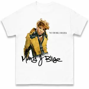 Mary J Blige No More Drama Vintage Inspired Style T-Shirt