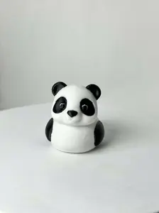 Panda Duck - Jeep Ducking Collection - Durable Design - Ideal for Collectors and Enthusiasts