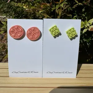 You Pick Studs Polymer Clay Earrings Live
