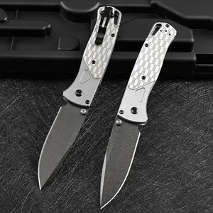 Meat cutting knife,Hardness HRC59-60,aluminum alloy handle, with pocket clip, suitable for camping, outdoor sports, and also an ideal gift for boyfriends.