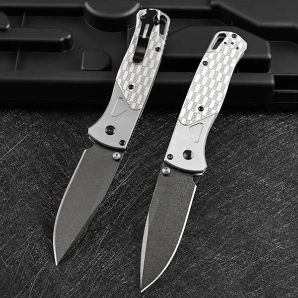 Meat Cutting Knife - HRC59-60 Hardness, Aluminum Alloy Handle, Pocket Clip, Lightweight Tools, Outdoor Camping Hiking Equipment, Ideal Gift for Boyfriends, Outdoor Camping Equipment, Hrc59-60 Blade, Aluminium