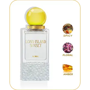 Ajmal Long Island Sunset Perfume - Spicy Floral Amber Scent for Women and Men
