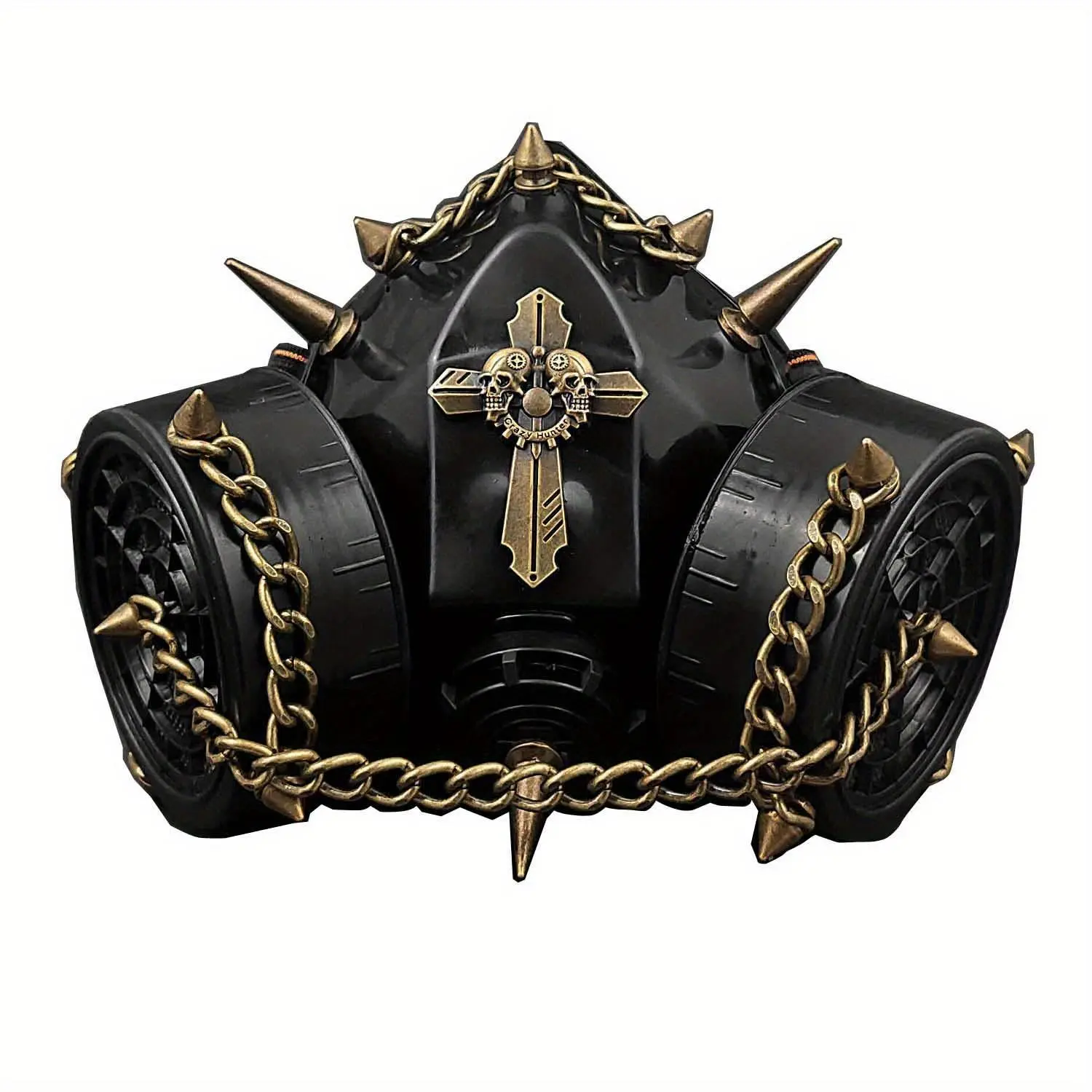 Steampunk Spike Punk Goth Gas Mask Men/Women Cosplay Costume Masquerade Mask