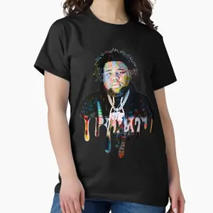 Big Face Rap Star Graphic T-Shirt S-5XL, Vintage Hip Hop Inspired Unisex Tee, Y2K Streetwear Crewneck Short Sleeve Shirt for Men & Women