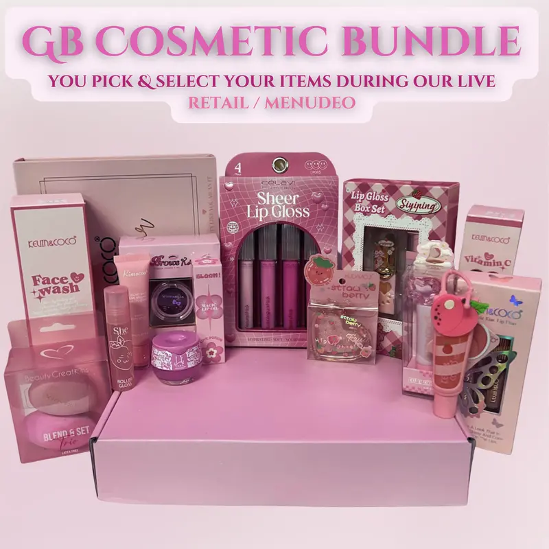 GB LIVE Cosmetic Bundle | You Pick & Select During Live Sessions - Variety of Options - Interactive Shopping Experience - Customizable Makeup Set for Lives - US