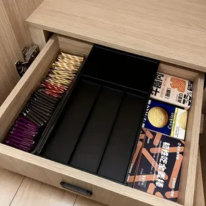 Multifunctional Adjustable Drawer Organizer Box, Detachable Plastic Storage Tray, Creative Expandable Drawer Divider, Home Kitchen Cosmetic Holder