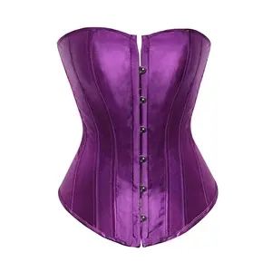 Women Waist Corset, Tight Vest for Weight Loss/ Body Shaping, Blue/ Red/ Gold/ Purple/ Brown