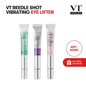 [VT Official] VT Reedle Shot Lifting Eye Cream | Vibrating Eye Cream | Anti-Aging, Dark Circle, Deep Absorption Eye Cream, Collagen Boosting Collagen Eye Cream, PDRN Eye Lifter, Lifting Eye Cream | Anti-Aging, Dark Circle, Deep Absorption Eye Cream